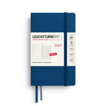 LEUCHTTURM1917 2027 WEEKLY PLANNER & NOTEBOOK INDIGO