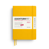LEUCHTTURM1917 2027 DAILY PLANNER SUNFLOWER