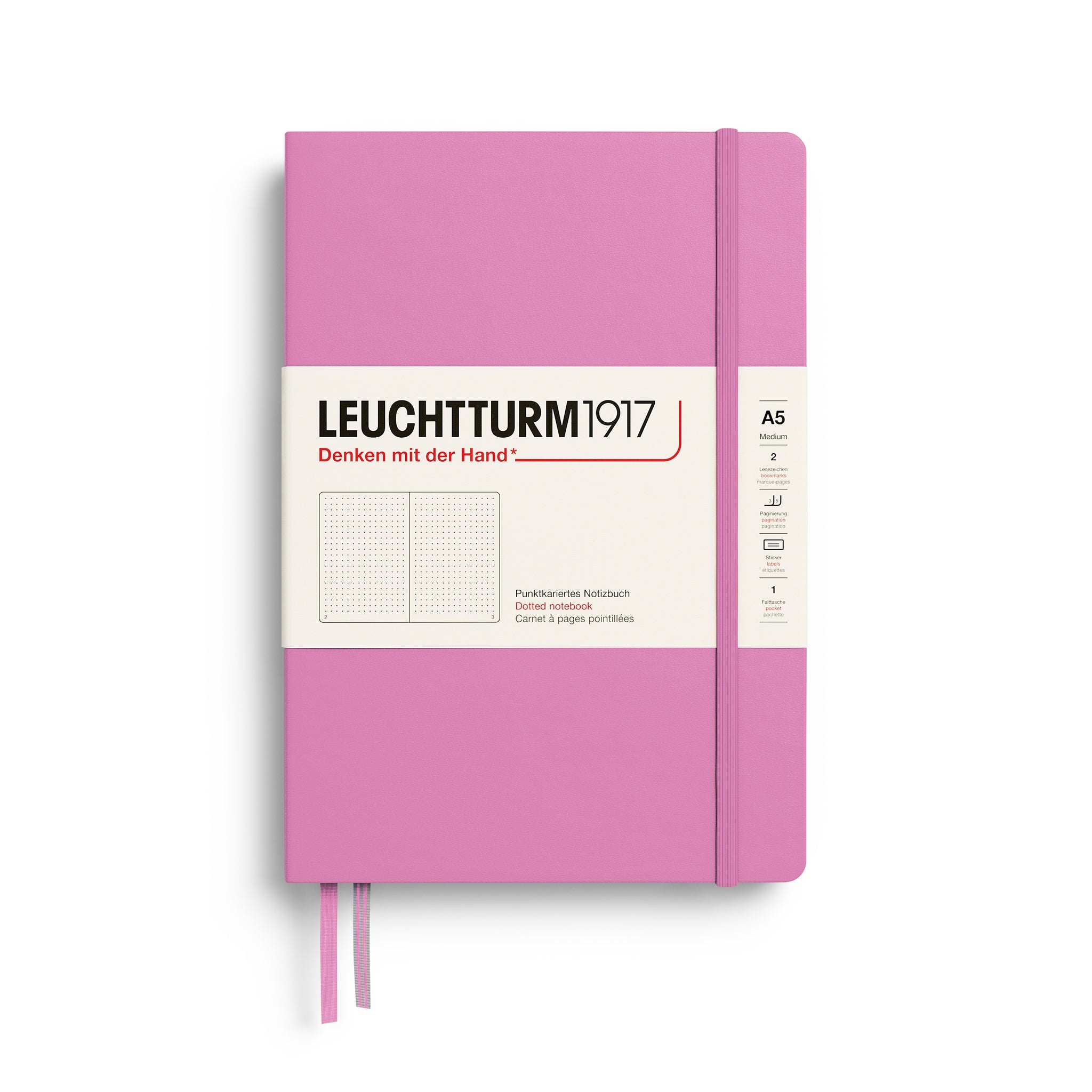 LEUCHTTURM1917 NOTEBOOK BUBBLEGUM DOTTED