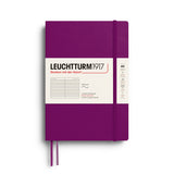 LEUCHTTURM1917 NOTEBOOK SOFTCOVER BURGUNDY RULED
