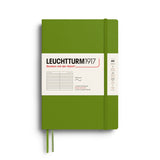 LEUCHTTURM1917 NOTEBOOK SOFTCOVER MOSS RULED