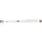 LAMY SAFARI FOUNTAIN PEN ALL WHITE