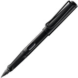 LAMY SAFARI FOUNTAIN PEN ALL BLACK EXTRA FINE