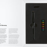 LAMY SAFARI FOUNTAIN PEN ALL BLACK MEDIUM
