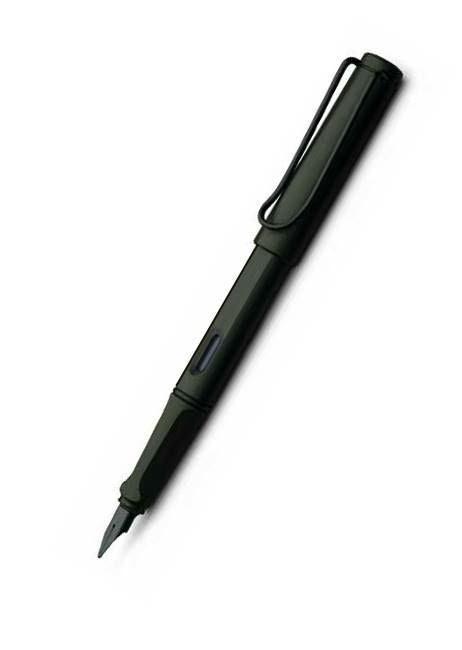 Lamy Safari Fountain Pen Charcoal Medium