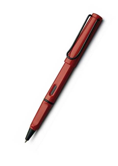 LAMY SAFARI ROLLERBALL PEN RED