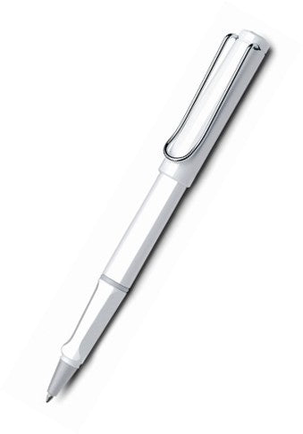 LAMY SAFARI ROLLERBALL PEN WHITE