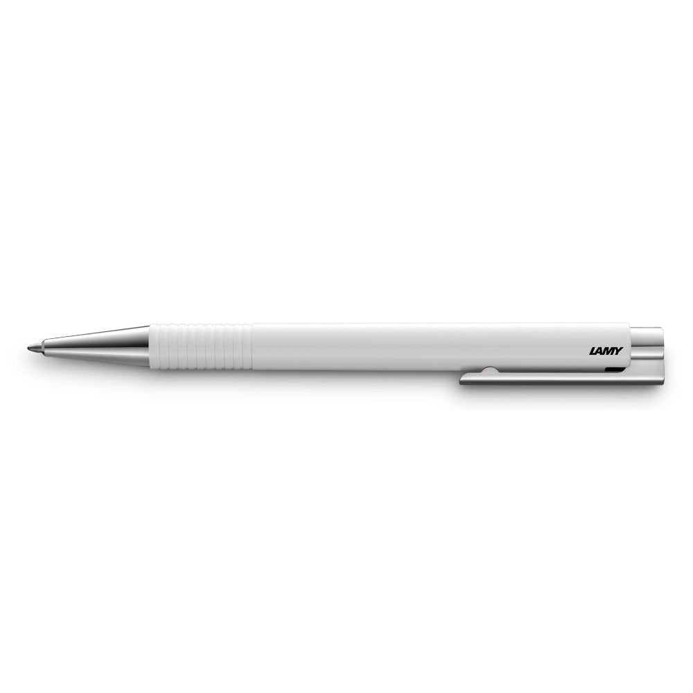 LAMY LOGO M+ BALLPOINT PEN WHITE