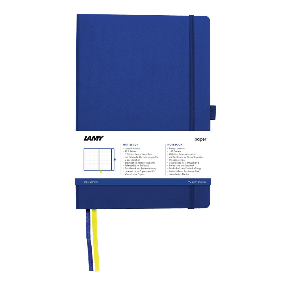 Lamy Notebook & Fountain Pen Gift Set Blue A5