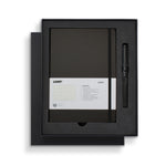 Lamy Notebook & Fountain Pen Gift Set Charcoal