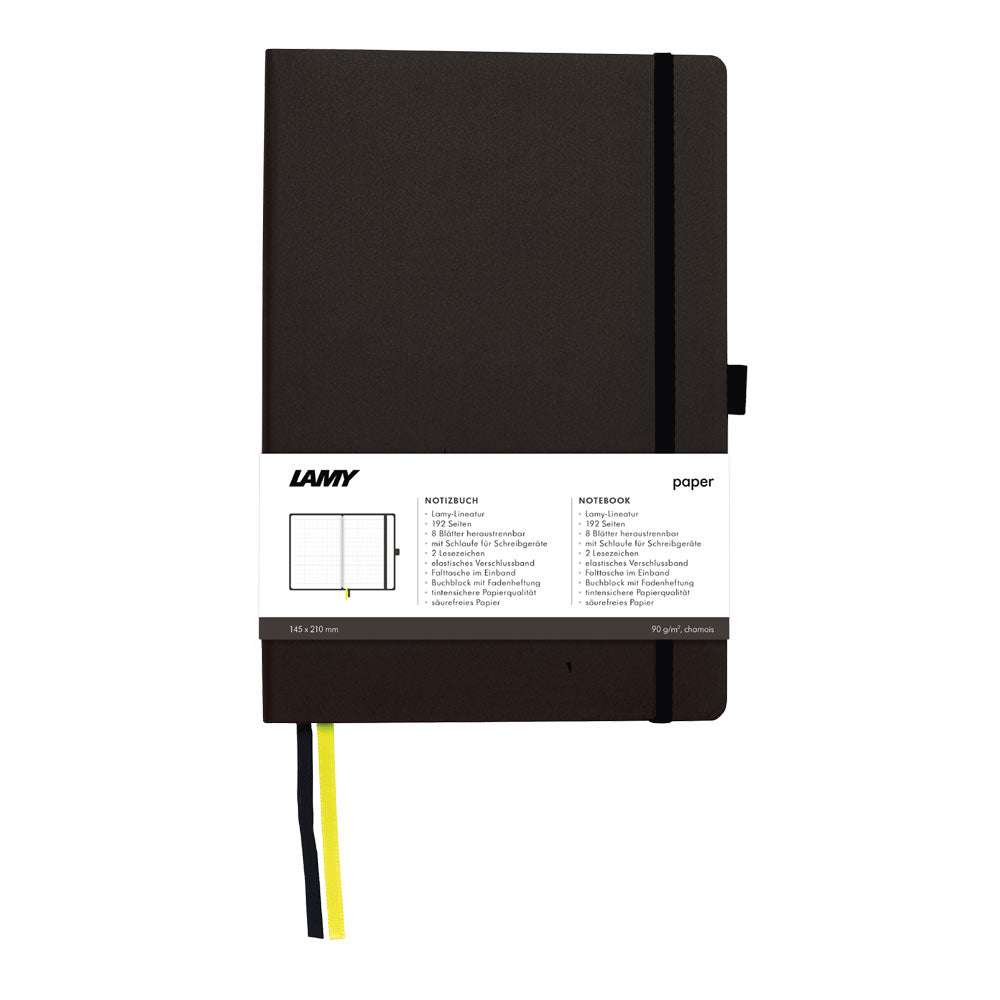 Lamy Notebook & Fountain Pen Gift Set Charcoal