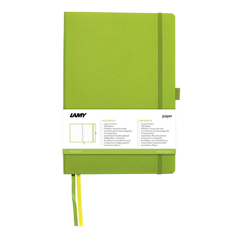 Lamy Notebook & Fountain Pen Gift Set Green A5