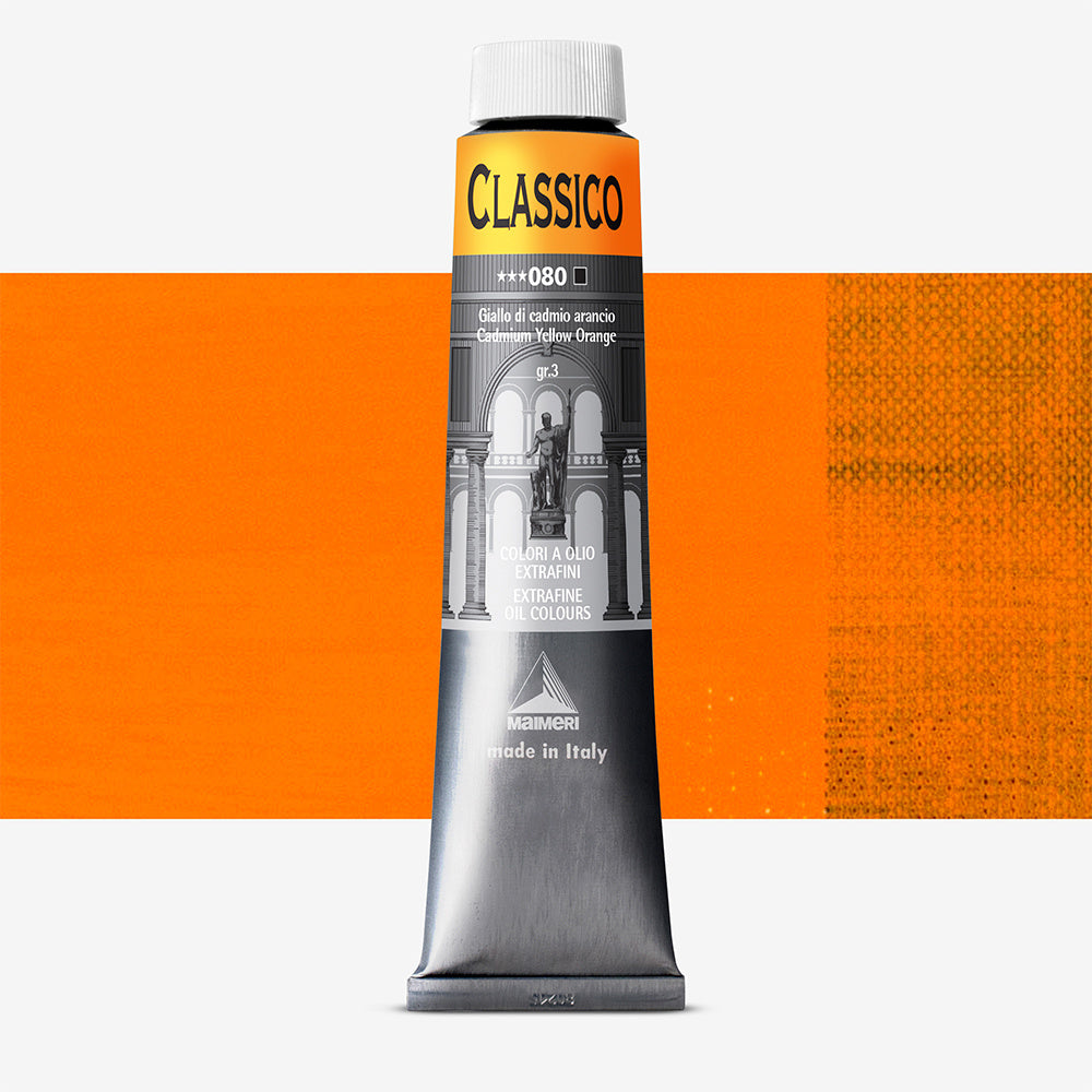 Maimeri Classico Oil Paint Cadmium Yellow Orange