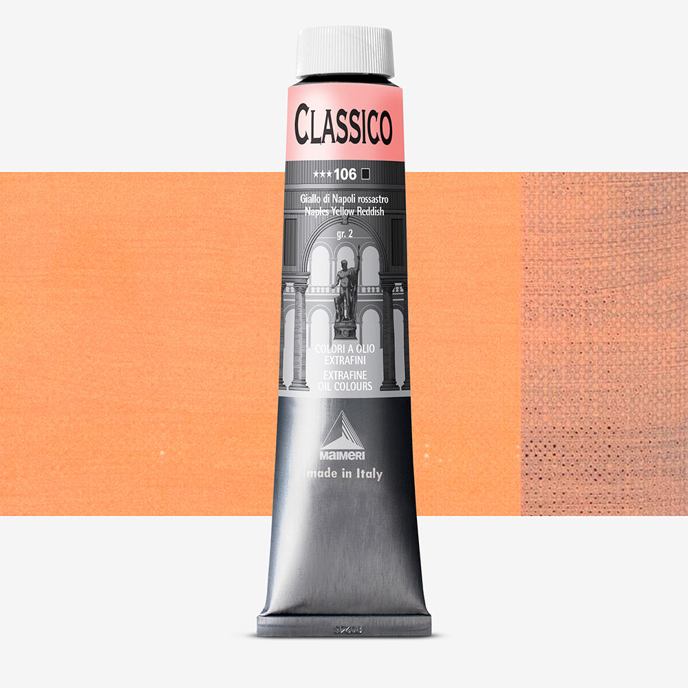Maimeri Classico Oil Paint Naples Yellow Reddish
