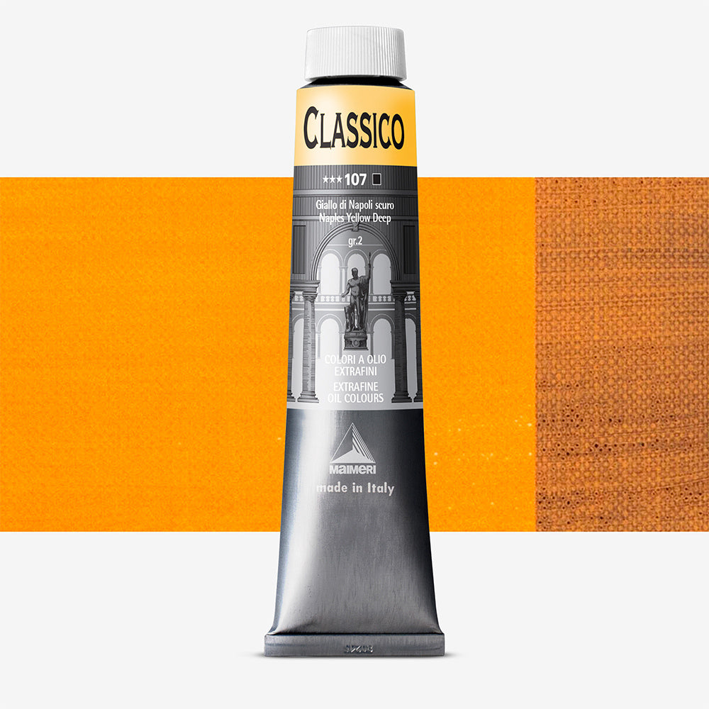 Maimeri Classico Oil Paint Naples Yellow Deep