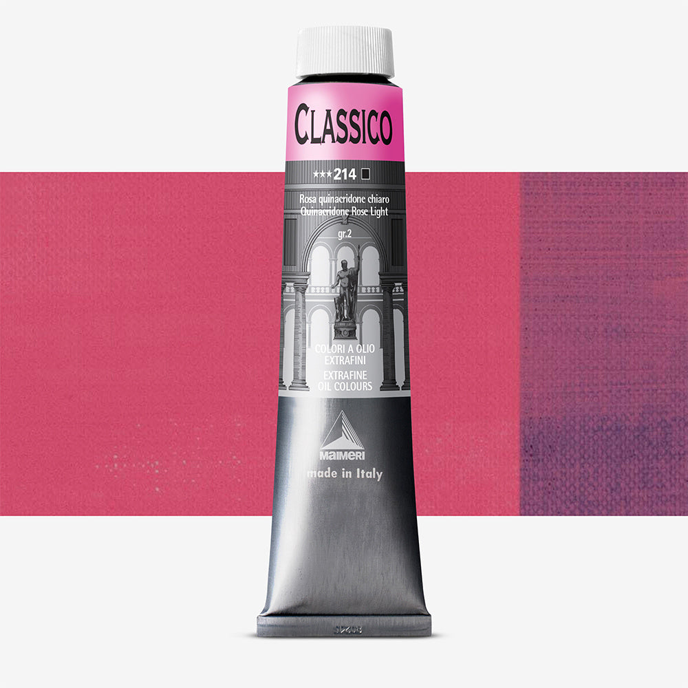 Maimeri Classico Oil Paint Quinacridone Rose Light