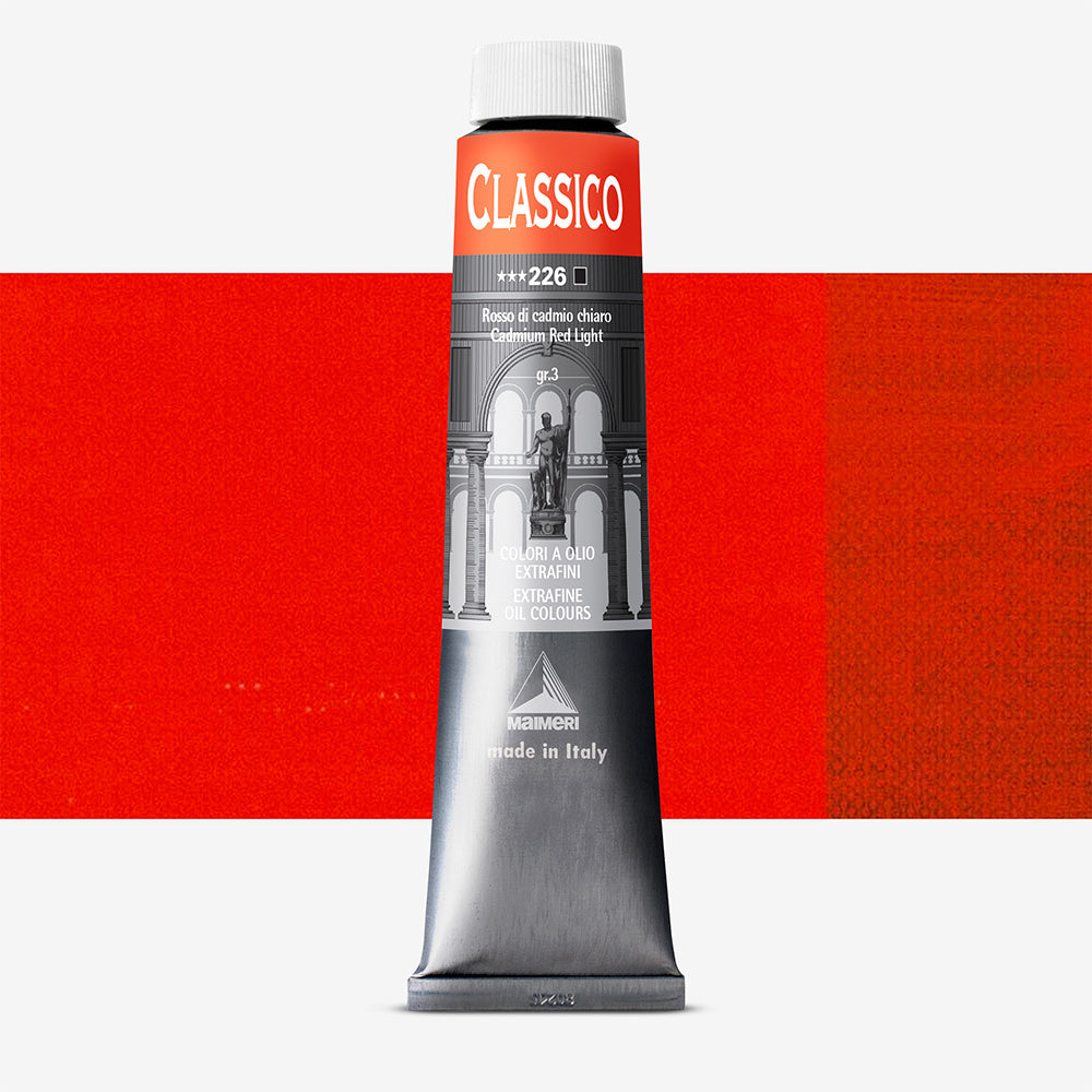 Maimeri Classico Oil Paint Cadmium Red Light