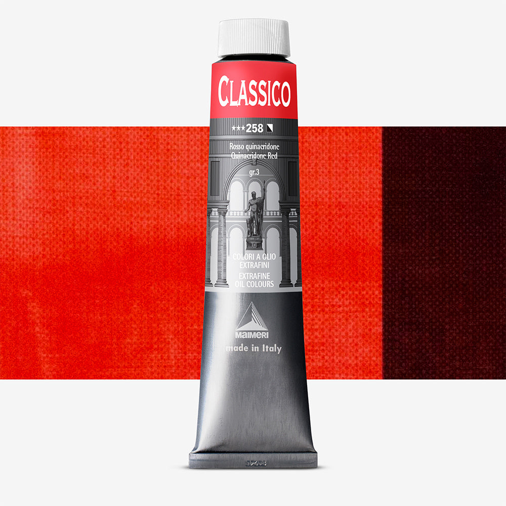 Maimeri Classico Oil Paint Quinacridone Red