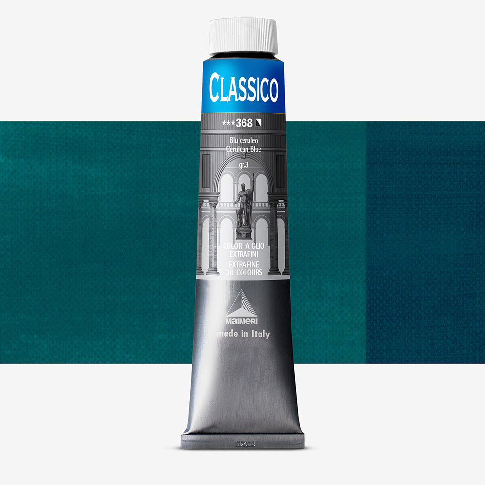 Maimeri Classico Oil Paint Cerulean Blue