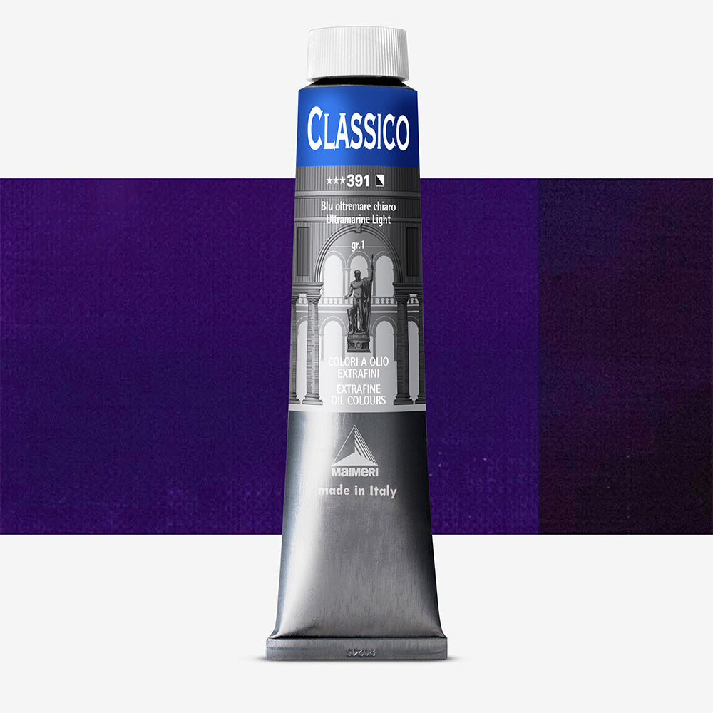 Maimeri Classico Oil Paint Ultramarine Light