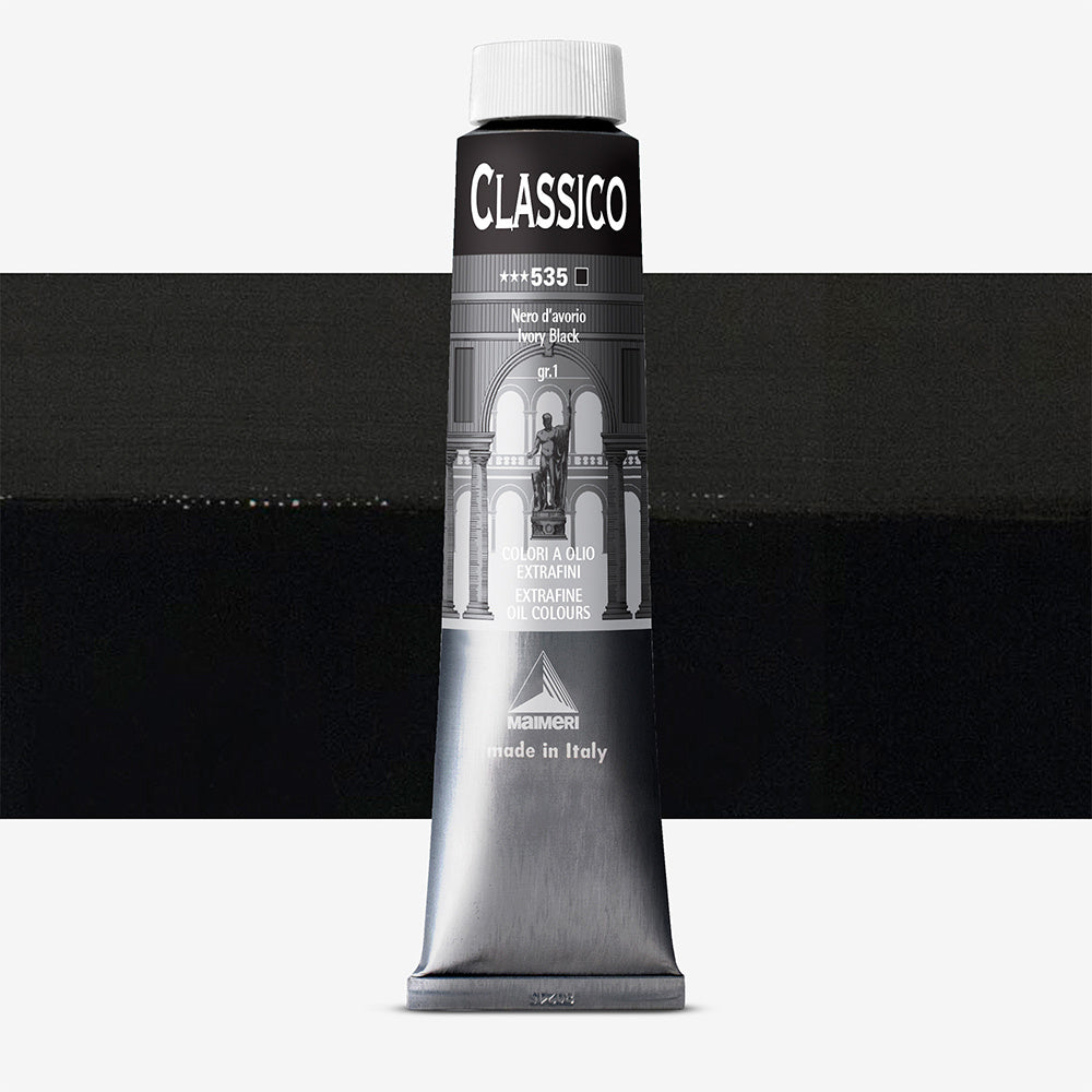 Maimeri Classico Oil Paint Ivory Black
