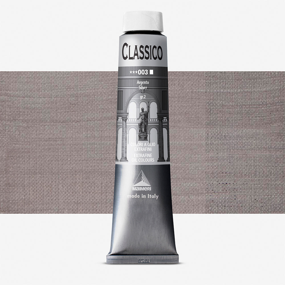 Maimeri Classico Oil Paint Silver