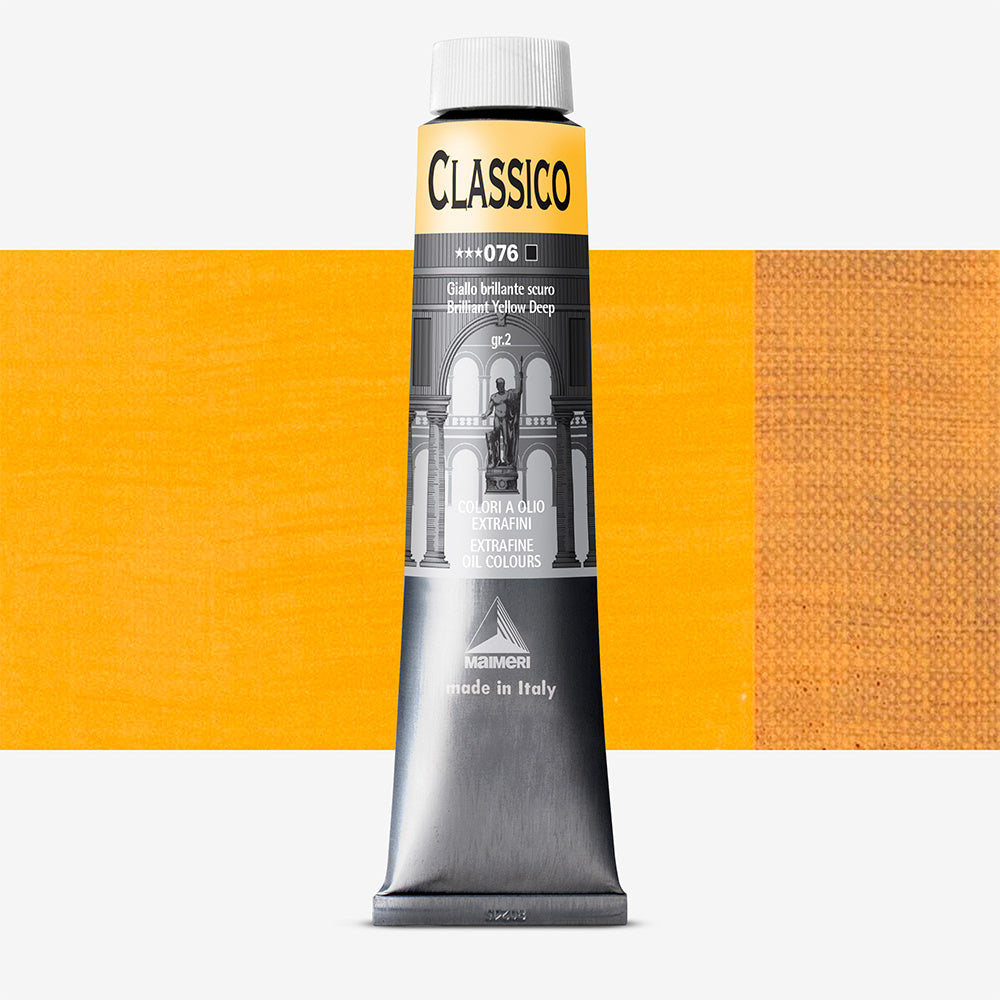Maimeri Classico Oil Paint Brilliant Yellow Deep