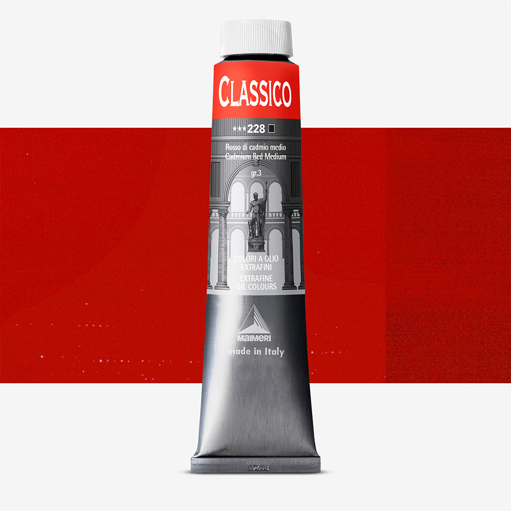 Maimeri Classico Oil Paint Cadmium Red Medium