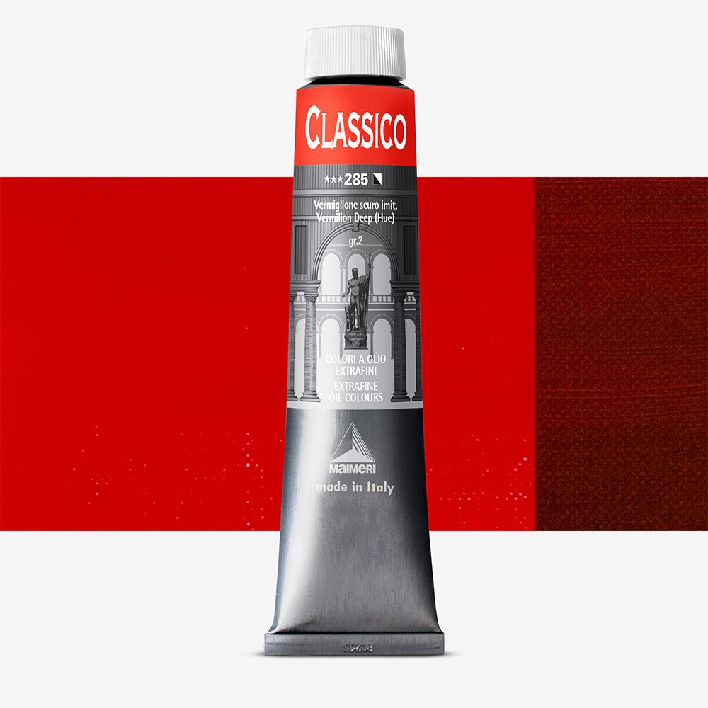 Maimeri Classico Oil Paint Vermilion Deep Hue