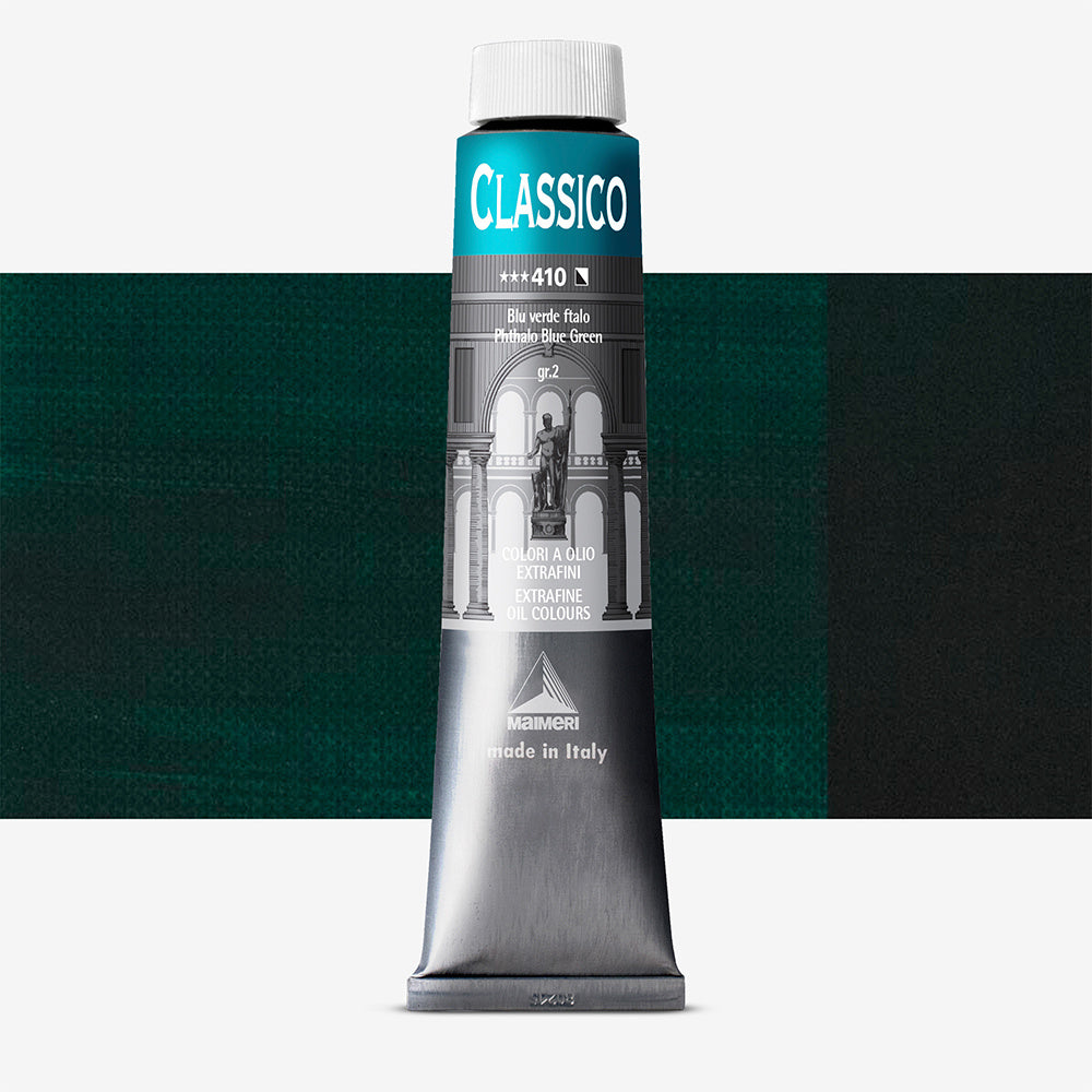 Maimeri Classico Oil Paint Phthalo Blue Green