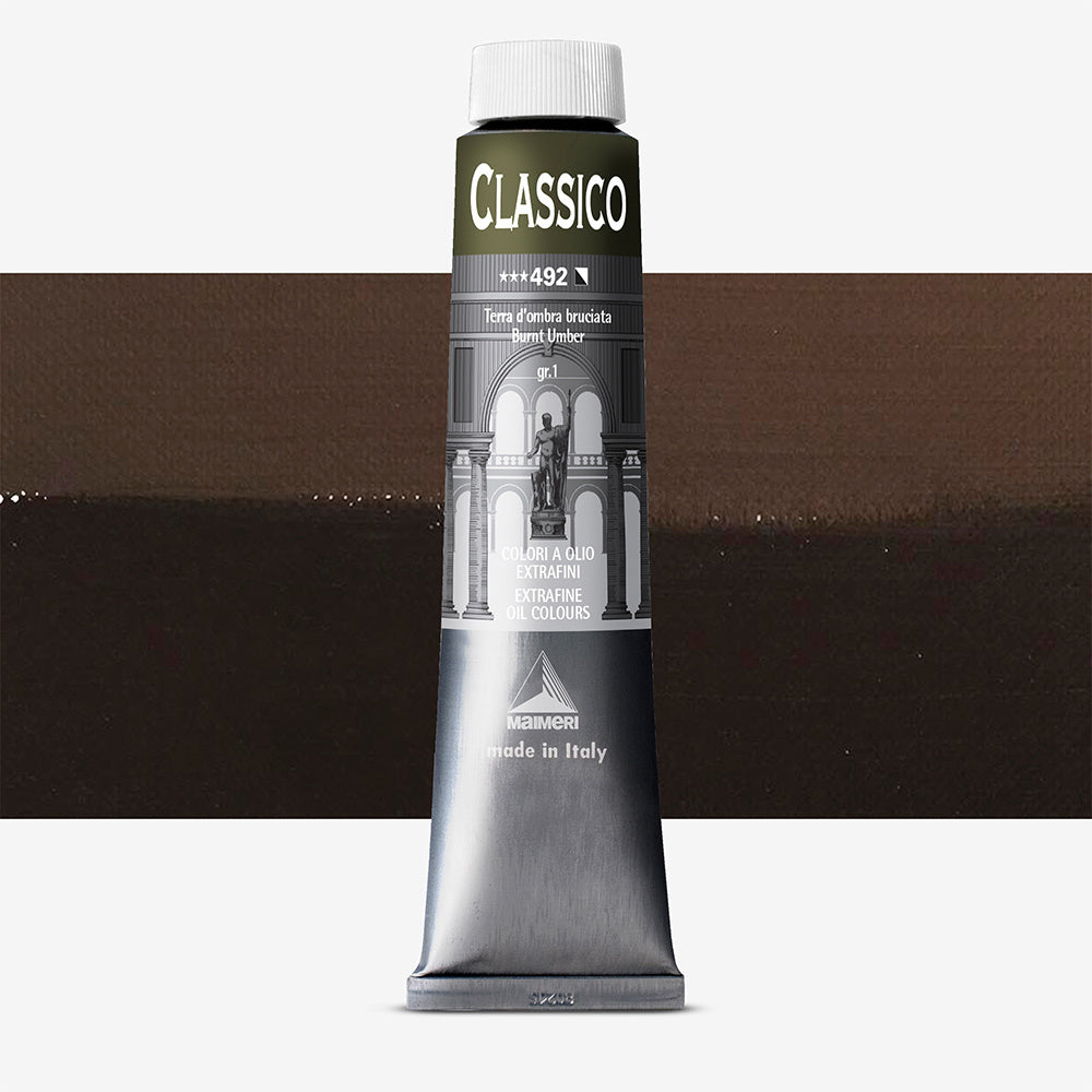 Maimeri Classico Oil Paint Burnt Umber