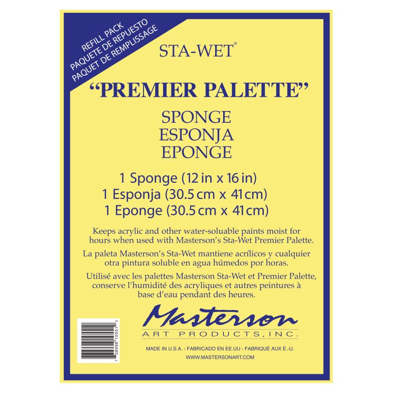Masterson Palette Sponge Refill Premier Packet 1 12x16"
