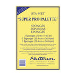 Masterson Palette Sponge Refill Pro Palette Packet 3 11.5x15.5"