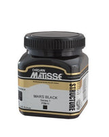 Matisse Structure Acrylic Paint Mars Black S1