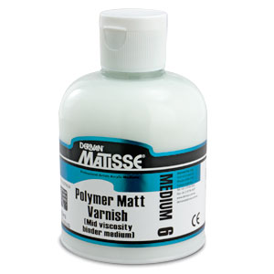 Matisse Acrylic Medium MM6 Polymer Matt Varnish 250ml