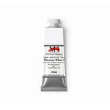 MICHAEL HARDING OIL PAINT TITANIUM WHITE NO. 1 (SAFFLOWER OIL) 40ML