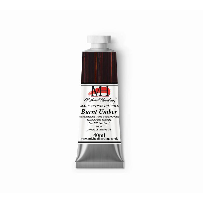 MICHAEL HARDING OIL PAINT BURNT UMBER