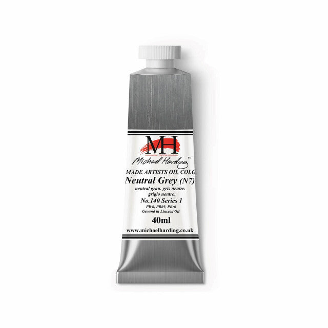 MICHAEL HARDING OIL PAINT NEUTRAL GREY N7