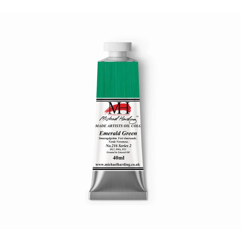 MICHAEL HARDING OIL PAINT EMERALD GREEN