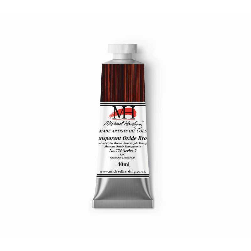 MICHAEL HARDING OIL PAINT TRANSPARENT OXIDE BROWN