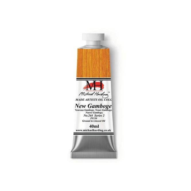 MICHAEL HARDING OIL PAINT NEW GAMBOGE