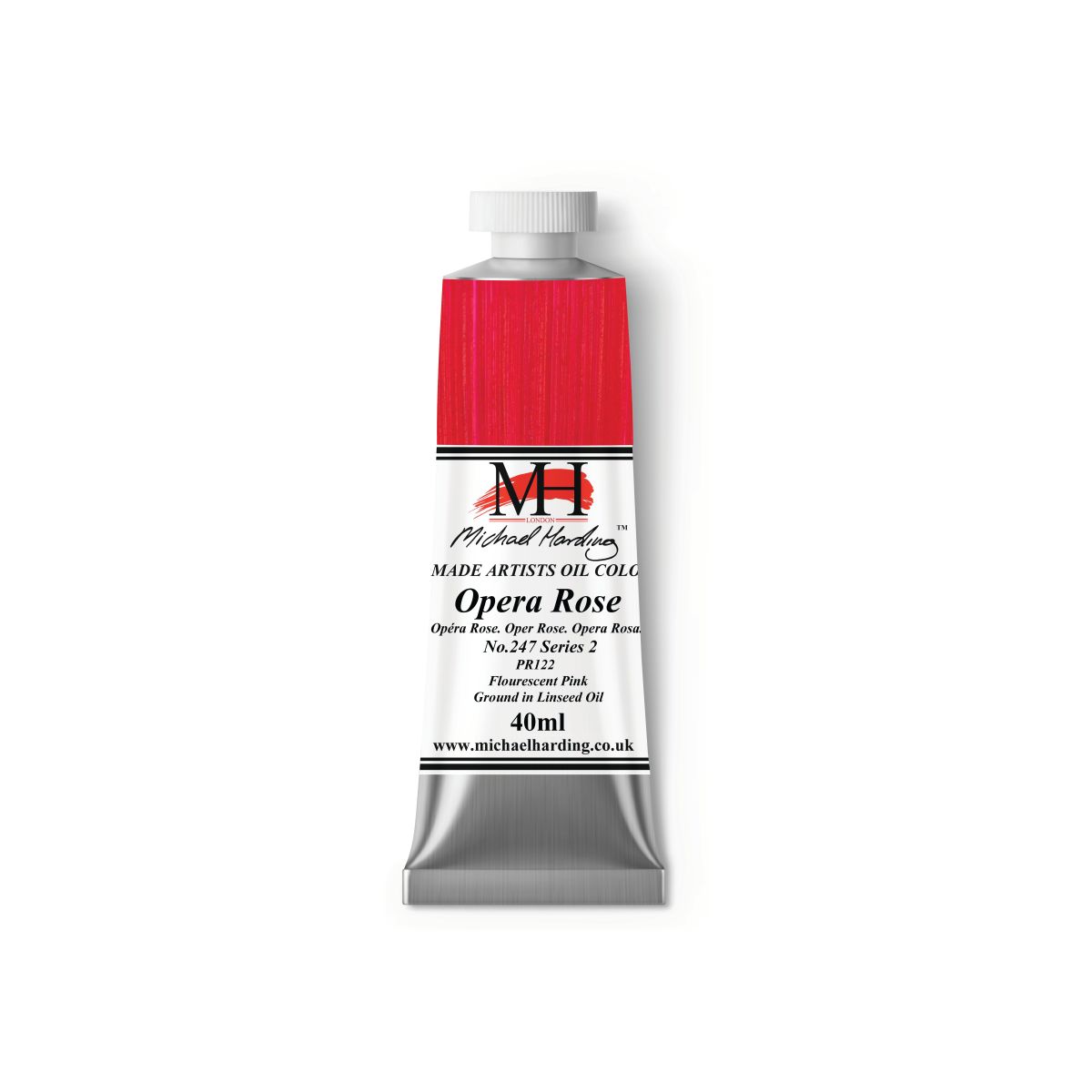 MICHAEL HARDING OIL PAINT OPERA ROSE