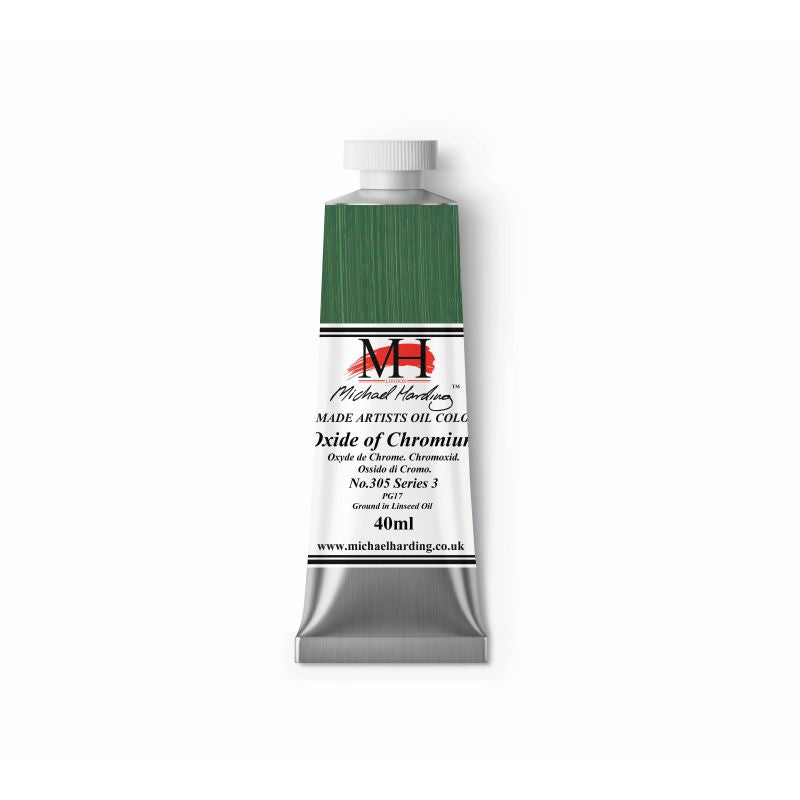 MICHAEL HARDING OIL PAINT OXIDE OF CHROMIUM