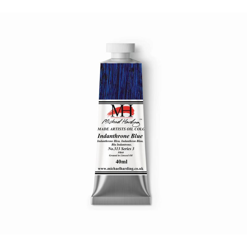 MICHAEL HARDING OIL PAINT INDANTHRONE BLUE