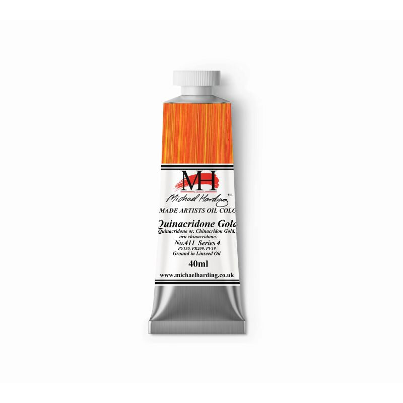 MICHAEL HARDING OIL PAINT QUINACRIDONE (GOLD)