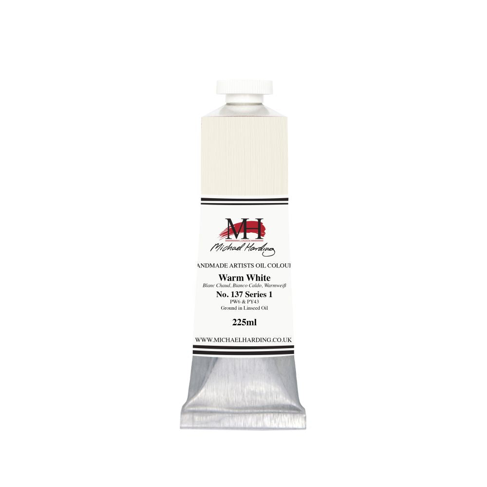 MICHAEL HARDING OIL PAINT WARM WHITE (LEAD WHITE ALTERNATIVE)