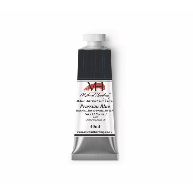 Michael Harding Oil Paint Prussian Blue 40ml