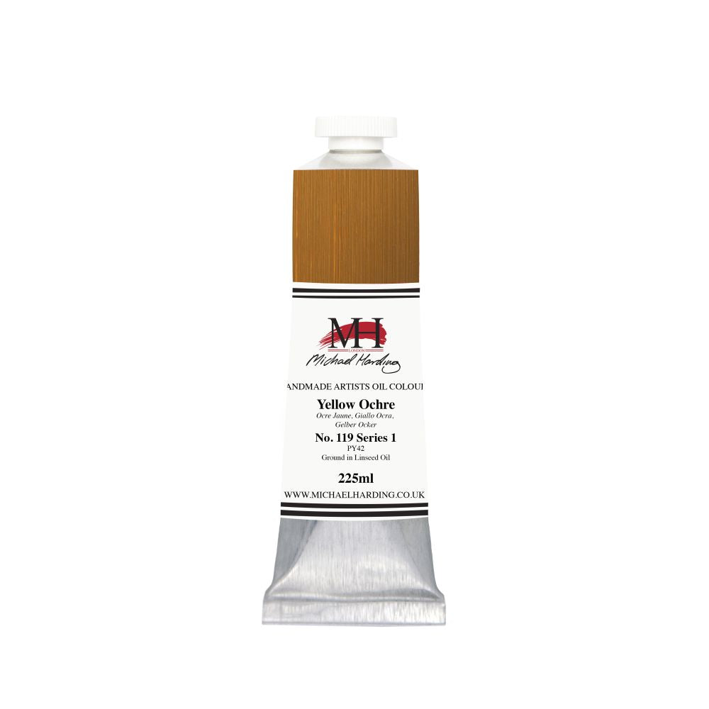 Michael Harding Oil Paint Yellow Ochre Deep 225ml