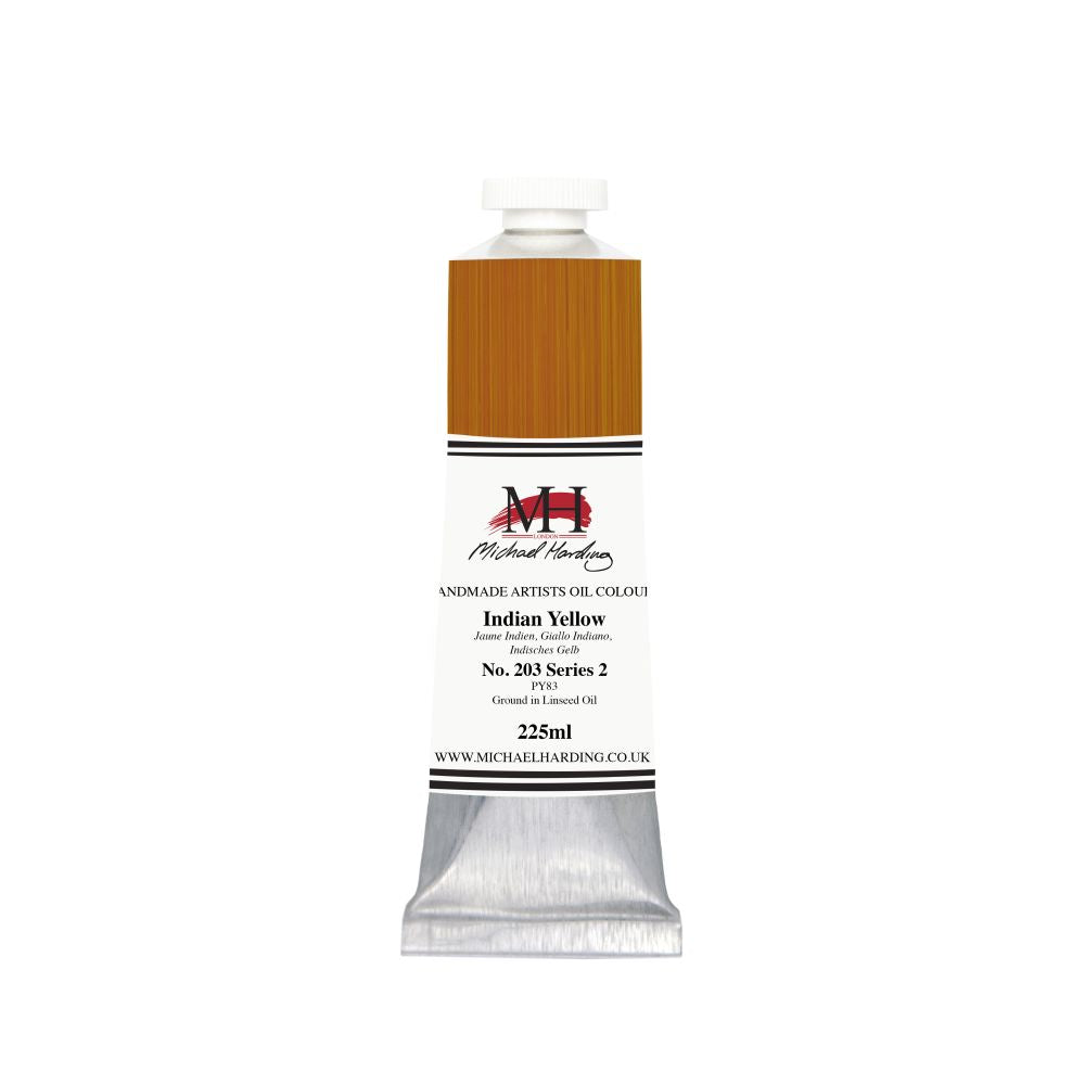 Michael Harding Oil Paint Indian Yellow 225ml