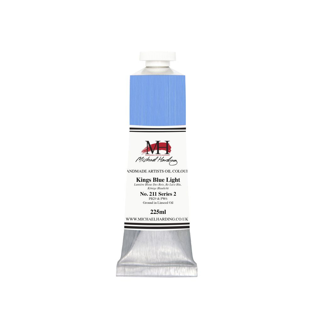 Michael Harding Oil Paint Kings Blue Light 225ml